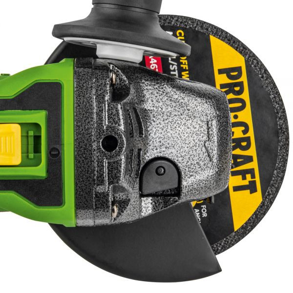 Amoladora angular a batería ProCraft PWA216, 21 V, 8500 rpm, disco 125 mm, Brushless - Imagen 5