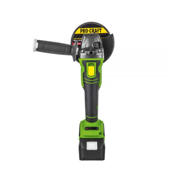 Amoladora angular a batería ProCraft PWA216, 21 V, 8500 rpm, disco 125 mm, Brushless - Imagen 8
