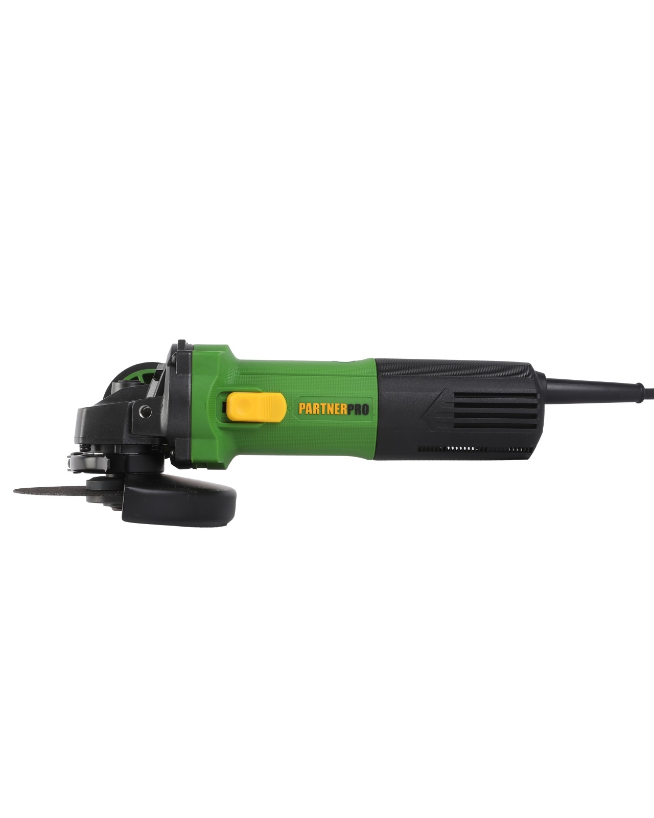 Amoladora angular con variador PartnerPro PAG-950E, 950 W, 125 mm, 4500-11000 rpm, doble aislamiento