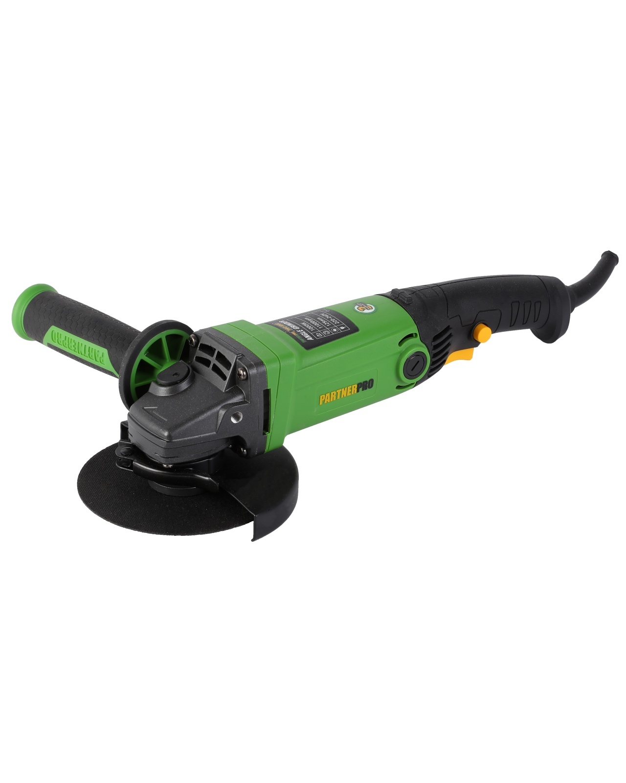 Amoladora angular PartnerPro PAG-1000, 1000 W, 125 mm, 11000 rpm, con empuñadura auxiliar y doble aislamiento - Imagen 2