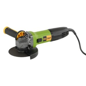 Amoladora angular ProCraft PW1100, 1100 W, 11000 rpm, disco 125 mm, para corte de metal