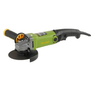 Amoladora angular ProCraft PW1200, 860 W, 11000 rpm, disco 125 mm, para corte y lijado